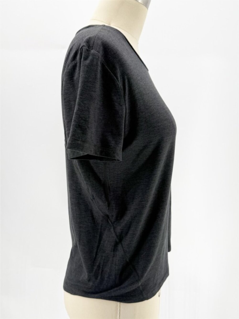 SOLSTICE ACTIVEWEAR Women's Performance Tech SS Shirt S Grey Gym Training - Picture 4 of 11